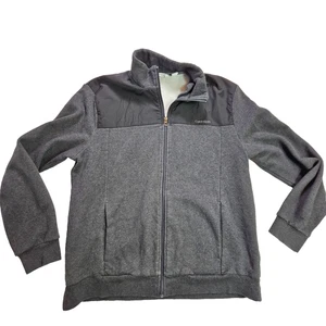 Calvin Klein Men’s XL Gray Full Zip Jacket – Fleece Lined Knit - Picture 1 of 13