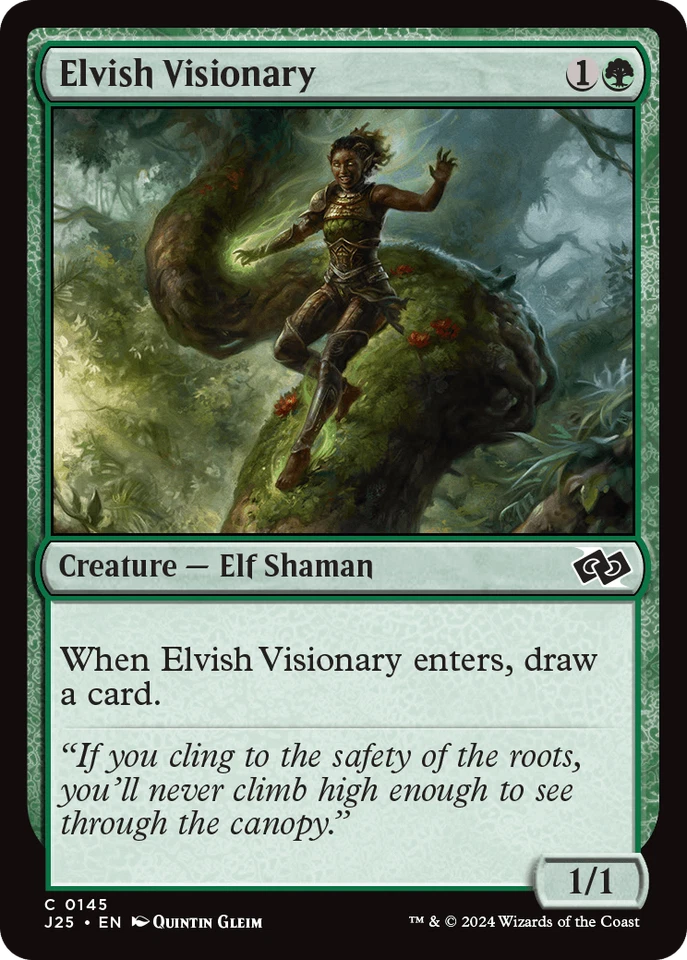 MTG Elvish Visionary (English ) J25 - Image 1 of 1