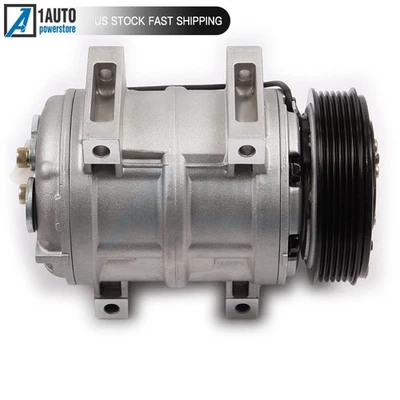 Compresor de aire acondicionado con embrague para 1999-2004 Volvo C70 S40 V40 V70 1,9 L 2,3 L 2,4 L Foto 1 de 4