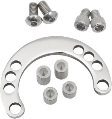 Kit de parada de horquilla cromada Accutronix triple árbol ajustable 0 grados 41 mm (TFS125-P) Foto 1 de 2