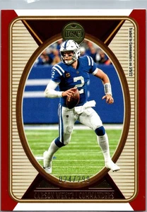 2022 Panini Legacy #38 Carson Wentz Green #/100 - Picture 1 of 2