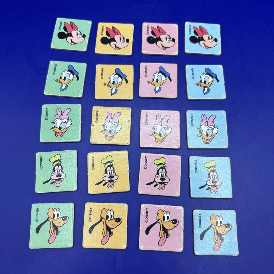 Milton Bradley Disney Mickey Mouse Yahtzee 1988 pieza de repuesto - 20 piezas de juego Foto 1 de 1