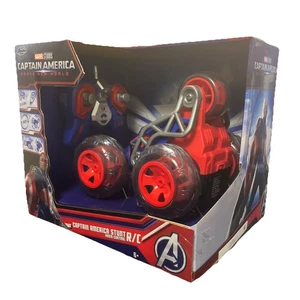 Jada Marvel Avengers Captain America RC 5 Wheel Stunt Car 360 Degree Turns NEW!! - Picture 1 of 7