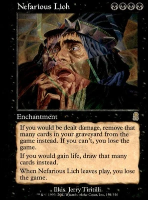 Odyssey #153 Nefarious Lich - Image 1 of 2