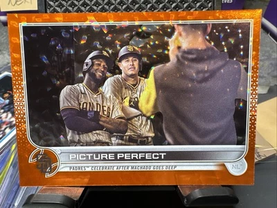 SN 168/299 Raro 2022 Topps UP Pic Perfect #US83 bub FOIL- Machado Profar Padres Foto 1 de 4