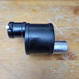  Obiettivo Correttore Prisma Vintage Nero e Cromato Parte Ottica Ingrandimento Sconosciuto  - Foto 1 di 12