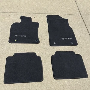 OEM Lexus ES Floor Mats Black Carpet Set PT926-3319C-20 (2019–2024) - Picture 1 of 7