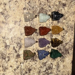 12 Buddha charms - Picture 1 of 2