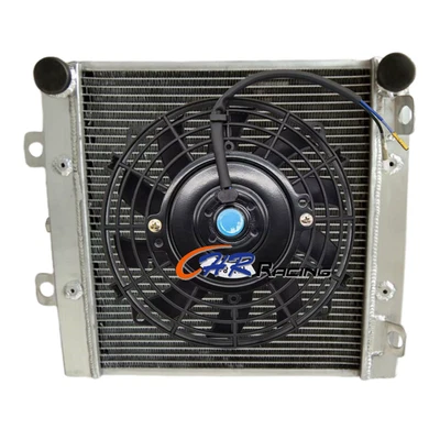 Radiador de aluminio lateral derecho + ventilador para Lamborghini Gallardo V10 2004-2014 5,0 L Foto 1 de 4