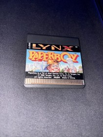Atari LYNX Paperboy Game