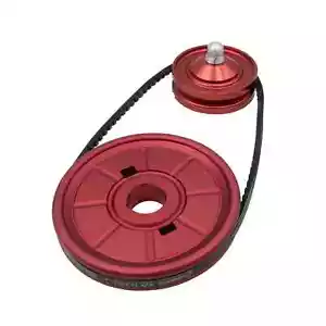 Kit de poleas EMPI color coincidente rojo anodizado, para VW Dunebuggy tipo 1 y VW - Imagen 1 de 1