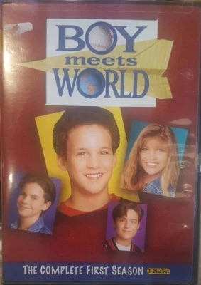 BOY MEETS WORLD RARE DELETED DVD THE COMPLETE FIRST SEASON 1ST SERIES TV SHOW - Image 1 of 3