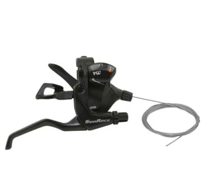 NEW! GENUINE SUNRACE RH 7/SPEED V BARKE TRIGGER SHIFTER STM-406 IN BLACK - Picture 1 of 1