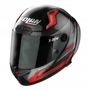 Casco integrale Nolan - X-804 RS Hot Lap - carbonio (rosso) - Foto 1 di 3