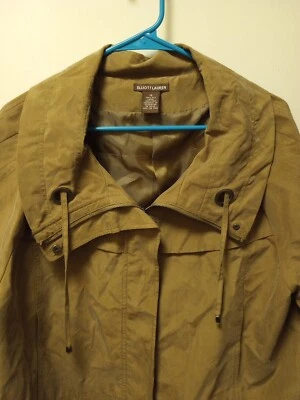 Chaqueta Blazer Top Elliott Lauren Rojo Lino Talla 14 Foto 1 de 4