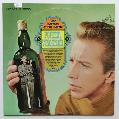Porter Wagoner – The Bottom Of The Bottle - LSP-3968 - 1971 - 12" Vinyl LP - Image 1 of 4