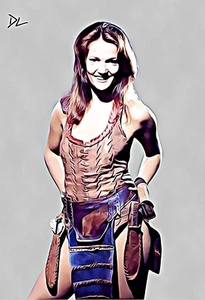 Stampa Pop Art Leela "Dr. Who" - Poster 13 x 19 - Foto 1 di 1