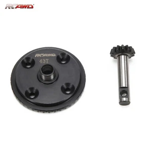 Diff Ringgetriebe 43T Ritzelgetriebe 13T 40Cr-Mo Stahl für 1-8 losi LMT Upgrade Teile - Bild 1 von 7