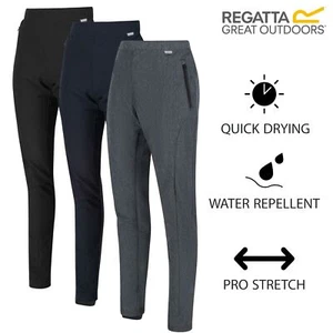 Regatta Womens Pentre Walking Trousers Ladies Stretch Hiking Water Resistant - Picture 1 of 33