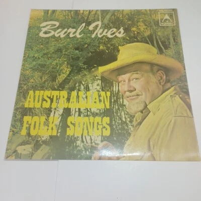 Burl Ives Australian Folk Songs Vinyl Record - Image 1 of 4