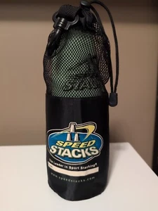 Speed Stacks Competition Stacking Cups WSSA Green w/ Carry Bag Set of 12 - Bild 1 von 1