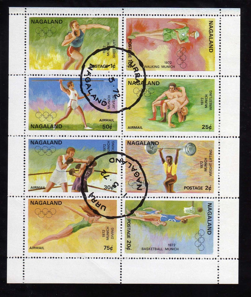 NAGALAND ( PROVINCE of INDIA) - 1972 Olympics Munich - Image 1 of 1