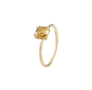 Anello BLISS in oro giallo e quarzo citrino - Imagen 1 de 1