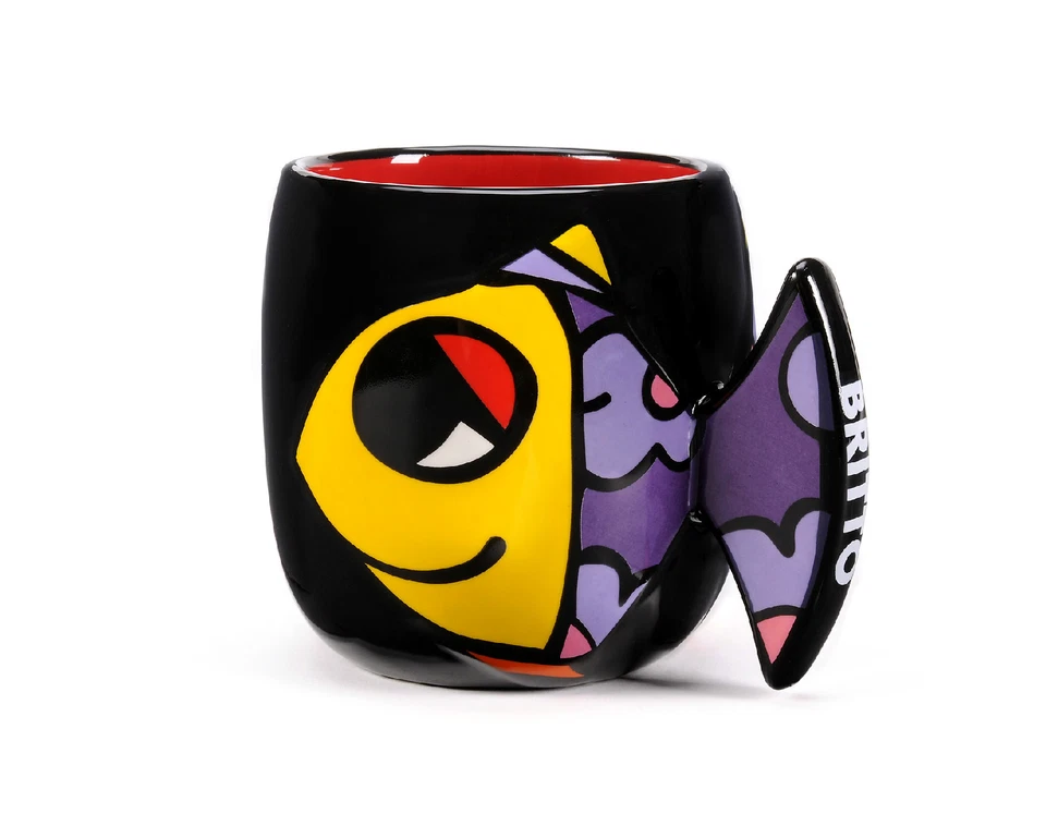 TAZA DE BAÑO ROMERO BRITTO PROFUNDAMENTE ENAMORADA (PESCADO) DESCONTINUADA *** NUEVA **  Foto 1 de 1