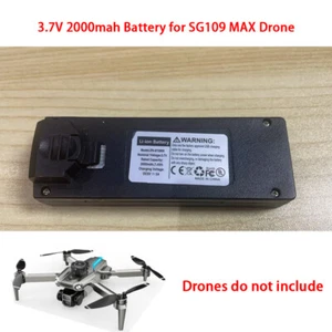 Original 3.7V 2000mah Spare Battery for SG109 MAX Drone Quadcopter - Picture 1 of 1