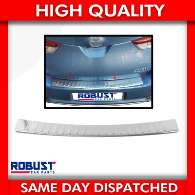 PROTECTOR ESCALÓN TRASERO S ACERO CROMADO PARA TOYOTA AURIS SW (2014-2017)  - Imagen 1 de 4