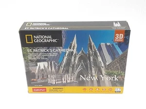 National Geographic St. Patrick's Cathedral New York CubicFun 3D Puzzle 117 PCS - Picture 1 of 10