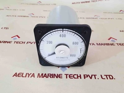 Medidor de panel General Electric Eil Ab-40 84-0128/11 0-800 kw 64B5K81181A Foto 1 de 4