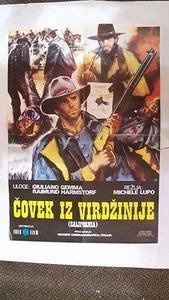 The Man from Virginia Original Yugoslavian Movie Poster - Picture 1 of 1