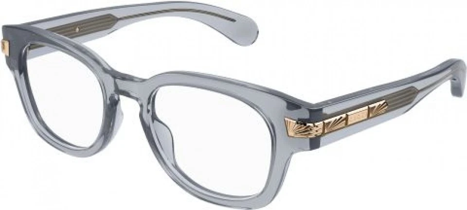 NOVO Óculos Gucci GG 1518O 003 CINZA 100% AUTÊNTICO - Imagem 1 de 1