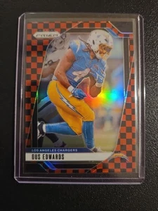2024 prizm football gus edwards prizm red and black no.158 - Picture 1 of 2
