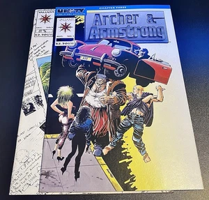 Archer & Armstrong #1 #5 1992 White Pages VF- TO NM (READ DESCRIPTION) - Picture 1 of 7