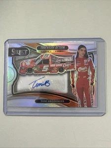 2025 Panini Select Racing Toni Breidinger Trackside Action Silver Auto - Picture 1 of 2