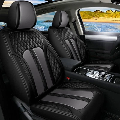 Car Seat Cover For Hyundai Tucson 2010-2026 PU Leather 2PCS Front Seat Covers Foto 1 de 4