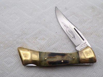 Ciervo de acero quirúrgico vintage Parker Imai Japón NMNB Foto 1 de 4