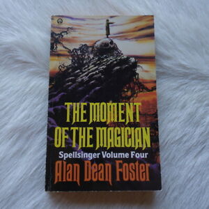 ALAN DEAN FOSTER The Moment of the Magician Vintage Alan Dean Foster VTG Fantasy