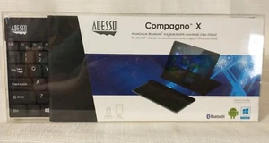 Adesso Compagno X Bluetooth keyboard with case stand WKB-1000XB *** New 2013*** - Picture 1 of 4