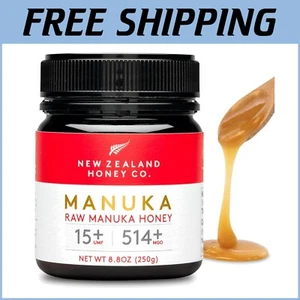 Sustainable Raw Manuka Honey 8.8oz - UMF 15+ | MGO 514+ | Skincare & Nutrition - Picture 1 of 11
