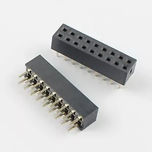 5Pcs 2mm 2.0mm Pitch 2x9 Pin 18 Pin Female Dual Row Straight Pin Header Strip - Bild 1 von 5