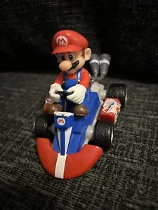 Super Mario Nintendo Wii 12cm Pull Back Racer Go Kart Car Toy Plastic Race - Picture 1 of 5