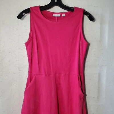 New York Company Dress Women's Medium Pink Sleeveless - Image 1 of 4