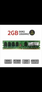 Barette De RAM 2GO DRD2-800 - Picture 1 of 4