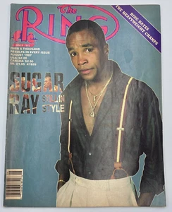Rivista Vintage The Ring Boxe Raggio di Zucchero Agosto 1987 - Foto 1 di 3