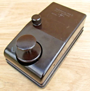 Air Ministry RAF Marconi Type 'D' 10A/7373 WWII Bakelite Morse key - Zdjęcie 1 z 20