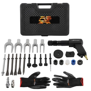 Air Hammer Kit with Case Professional Grade Auto Repair Tools 2100BPM 90PSI - Picture 1 of 11