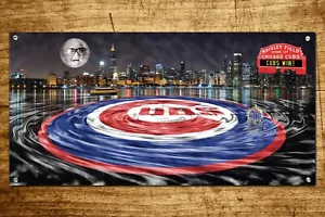 Custom Chicago Cubs Banner 2ft x 4ft - Picture 1 of 1